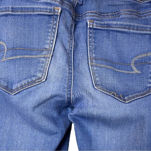 American Eagle Hi Rise Jegging Super Super Stretch Low Rise Women’s Size 00 - Picture 5 of 9